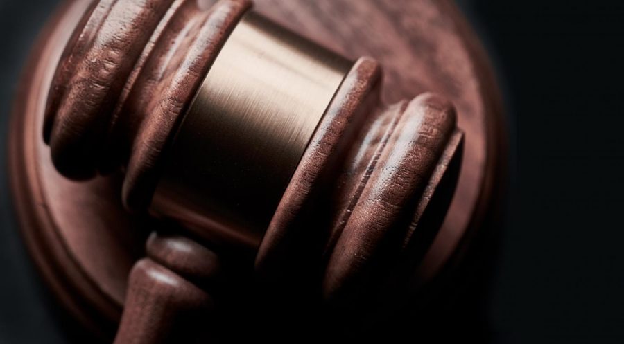 Closeup photo of a gavel