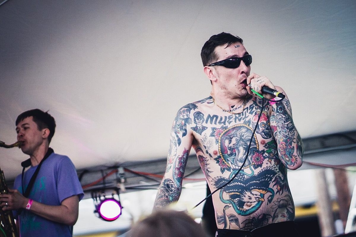 Viagra Boys Performing at a Festival 
Wikimedia Commons / CC BY‑SA