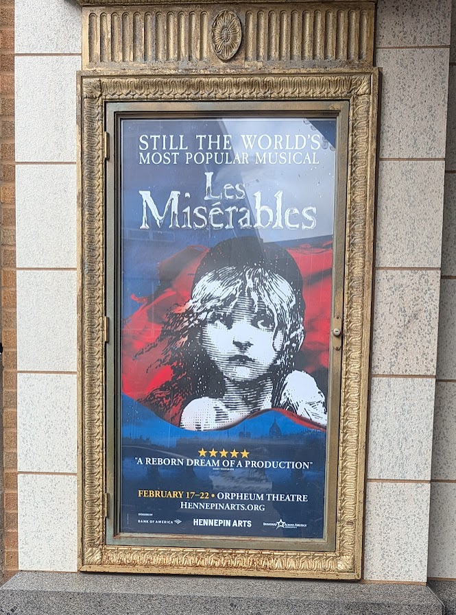 Advertising Poster Outside Theatre.
